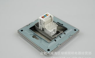 墻壁開關聚正精品F7系列電腦插座 價格、廠家、圖片與計算機維修指南